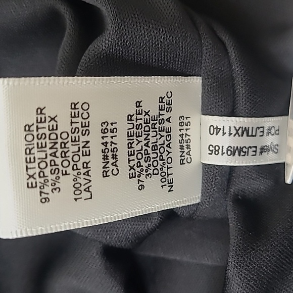 Eliza J Cutout Flare Sheath Dress Black Size 2 Elegant Modern - Picture 7 of 15